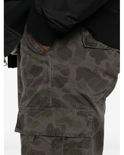 Carhartt Gray Duck Cargo Trousers for men