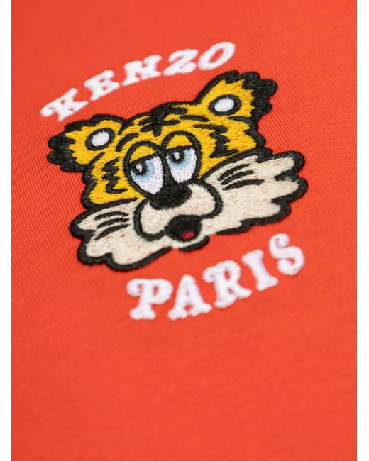 KENZO Red "Verdy Market" T-Shirt for men