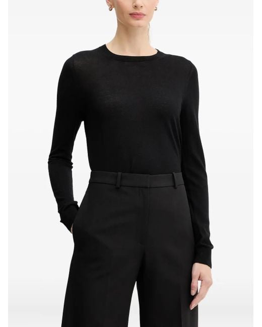 Boss Black Ferpina Long-Sleeve Sweater