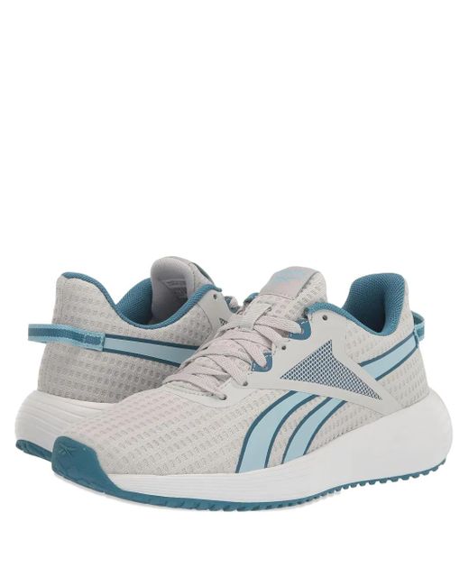 Reebok Blue Lite Plus 3 "Pure/Steely" Sneakers