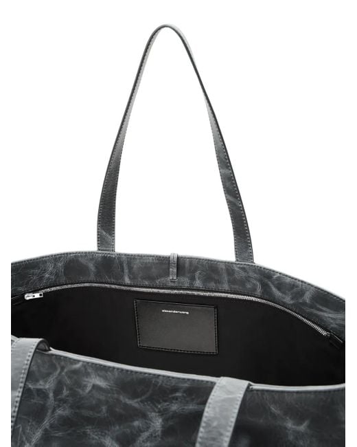 Alexander Wang Black Tote Bag With Embossed Punch Logo