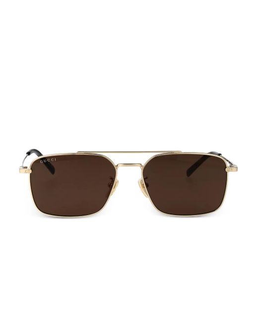 Gucci Brown Gg1957Sa Sunglasses for men