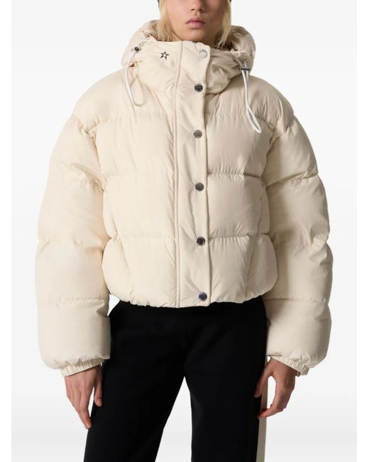 Perfect Moment Natural Cropped Puffer Jacket