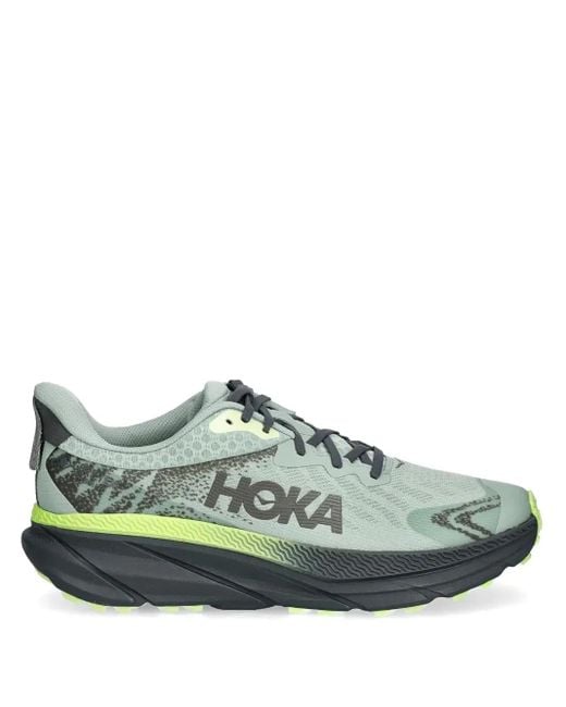 Hoka One One Green Challenger 7 Sneakers for men