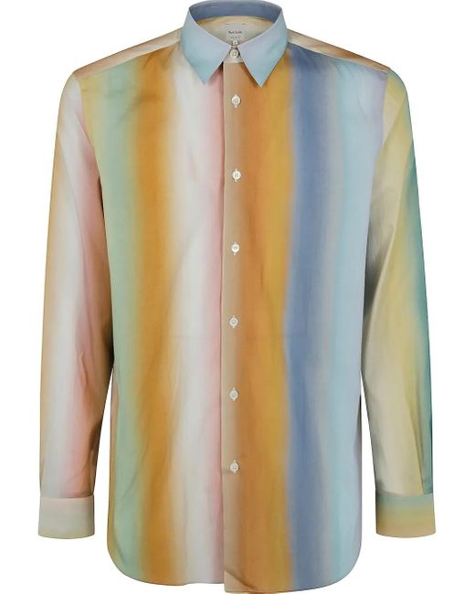 Paul Smith Hemd Aus Lyocell in Blue für Herren