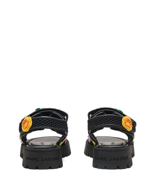Marc Jacobs Green The Daisy Crochet Sandals