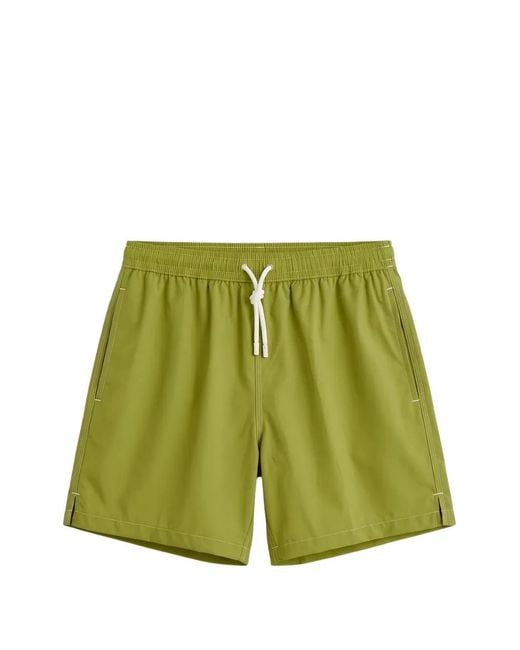 Fedeli Green Madeira Airstop Swim Shorts for men