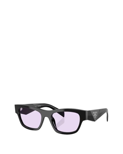Prada Black Butterfly-Frame Sunglasses