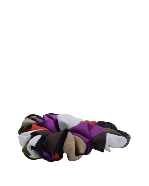 Emilio Pucci Silk Scrunchie Pink