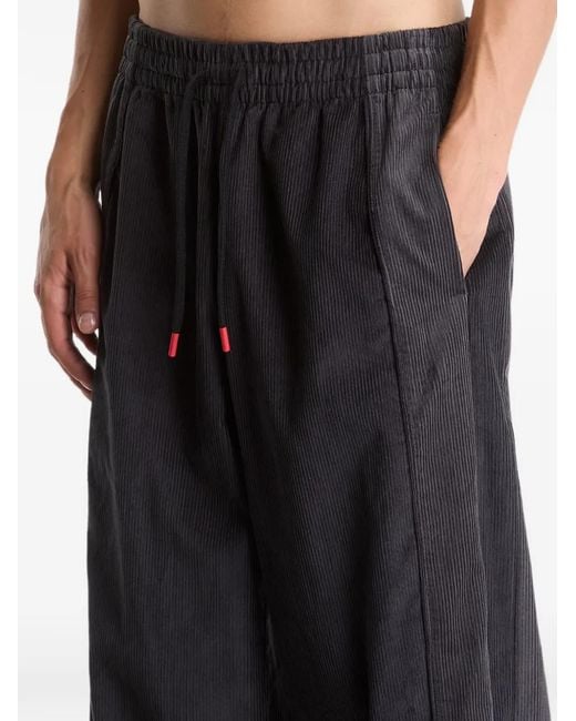 Nike Black Flight Corduroy Trousers for men