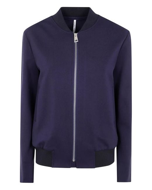 Liviana Conti Blue Jersey Sweatshirt