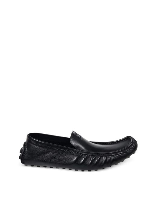 Balenciaga White Portofino Calfskin Loafers for men