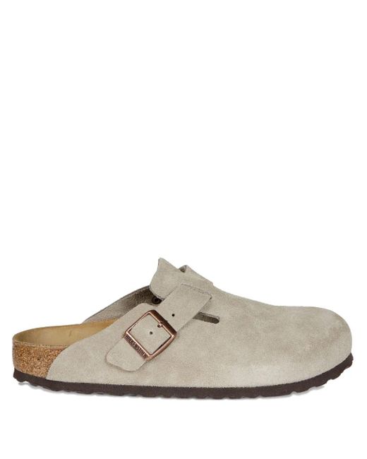 Birkenstock 'Boston' Slipper in White für Herren