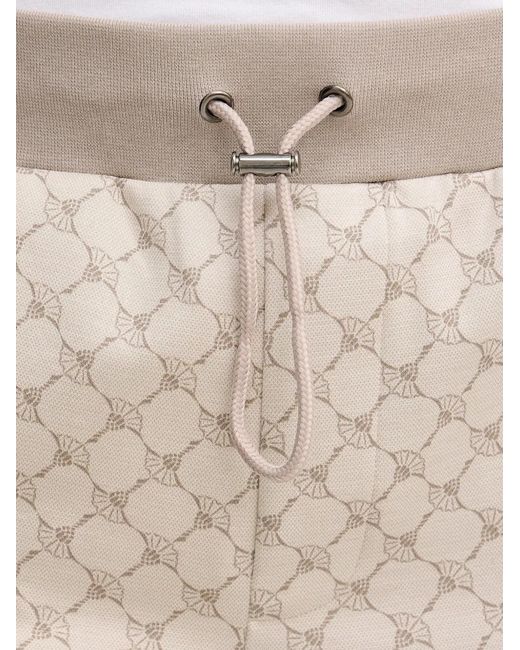 Joop! Natural Patterned Drawstring Track Pants for men