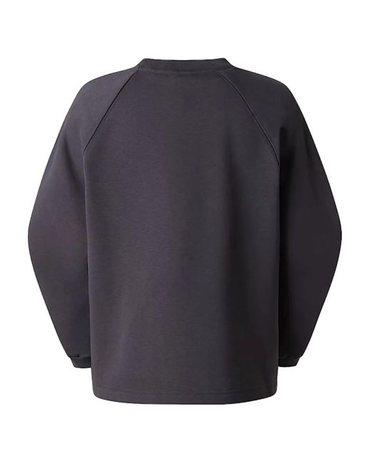 The North Face Blue Logo-Patch Cotton-Blend Sweatshirt