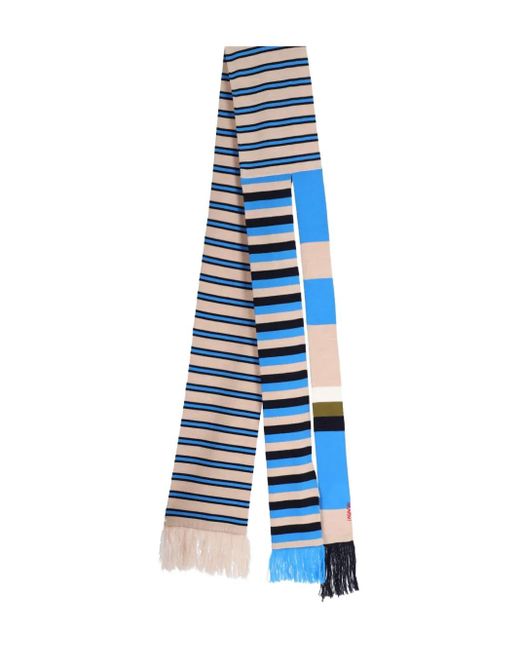 Marni Blue Scarfs for men
