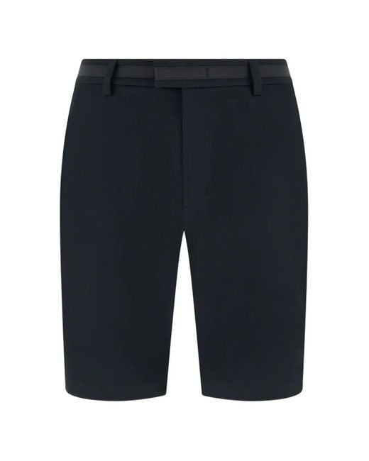 Boggi Blue Stretch Bermuda Shorts for men