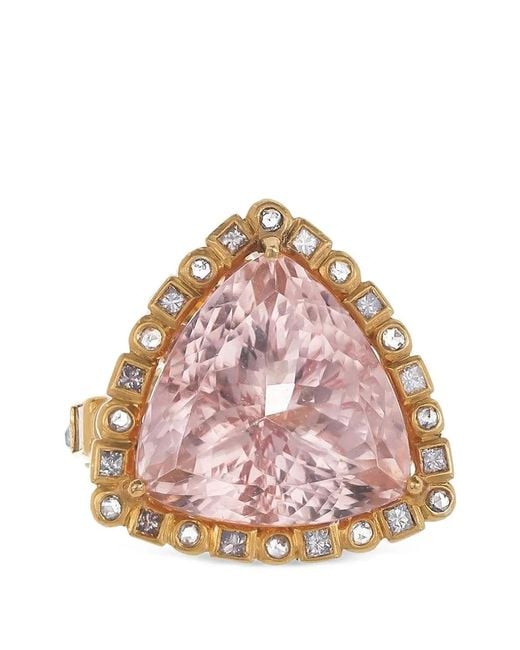 Coomi Pink Ring Mit Morganit Und Diamant