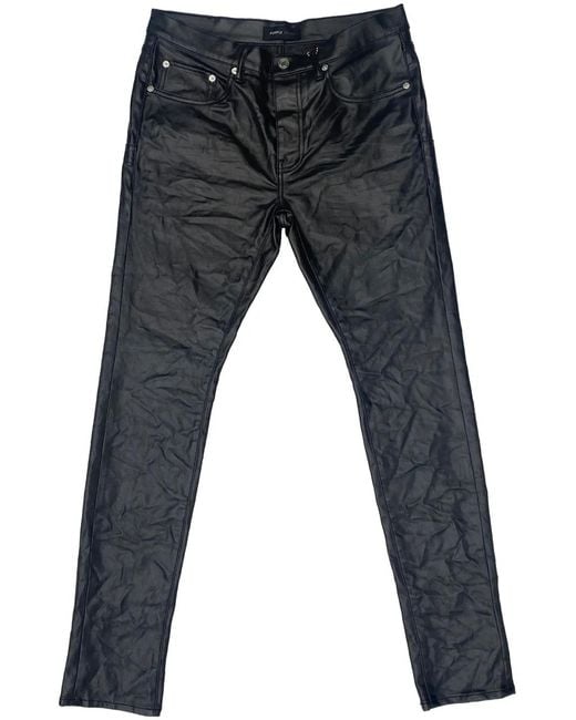 Purple Brand Blue P001 Mid-Rise Skinny Jeans for men
