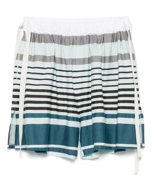 メンズ Craig Green Wave ショートパンツ Blue