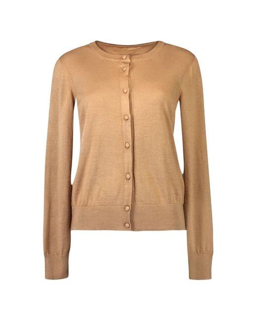 Adam Lippes Natural Buttoned Cardigan