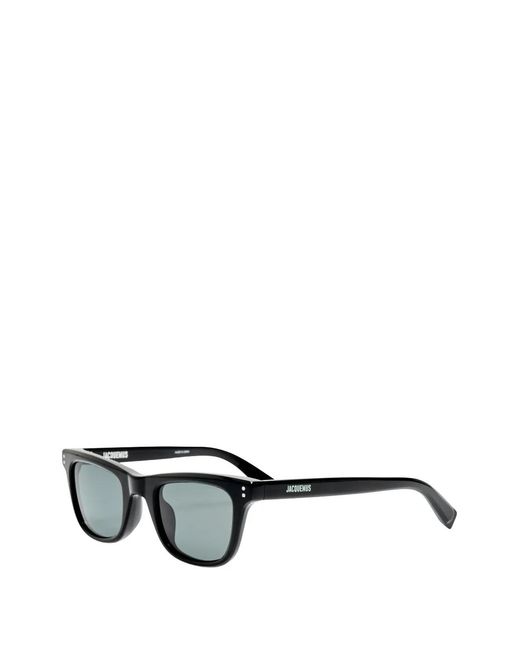 Jacquemus Black Square-Frame Sunglasses