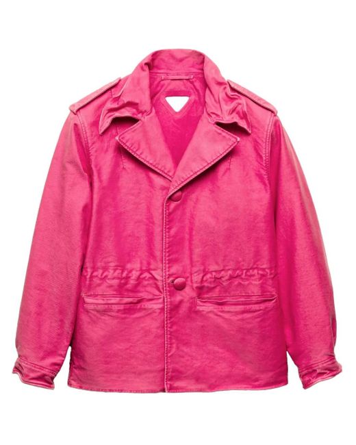 PRADA SPORTS ピンク　テーラードジャケッ メンズ Prada ブルゾン ジャケット ピンク | Lyst