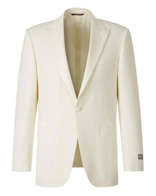 Blazer À Lien De Resserrage À La Taille Canali pour homme en coloris Natural