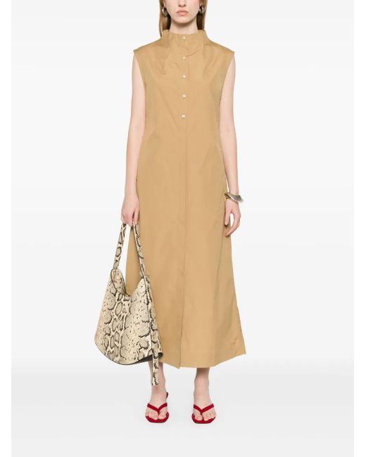 Loulou de Saison Natural Maui Midi Dress