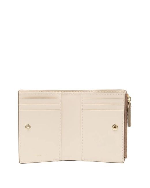 Agnes B. Natural Leather Wallet