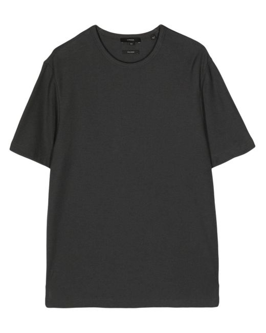 T-shirt girocollo di Vince in Black da Uomo