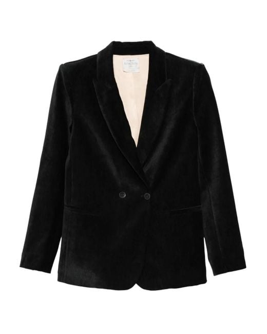 Blazer Doppiopetto di Forte Forte in Black
