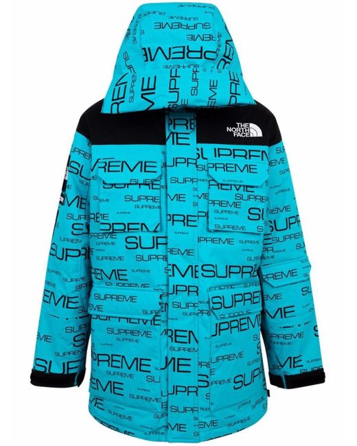 Supreme X The North Face Coldworks 700-fill Fown Parka in Blue - Lyst