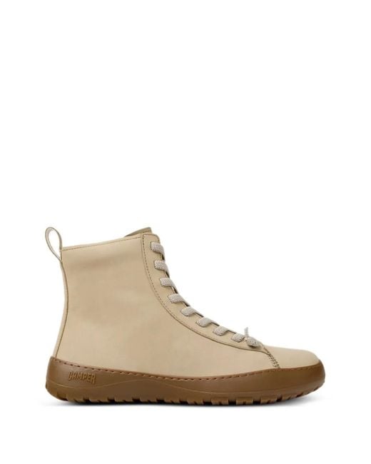 Camper Natural Peu Serra Ankle Boots