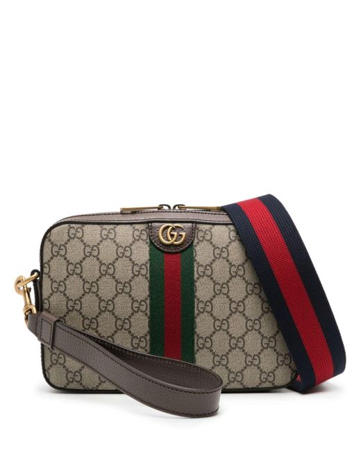Gucci Brown Ophidia GG Crossbody Bag for men