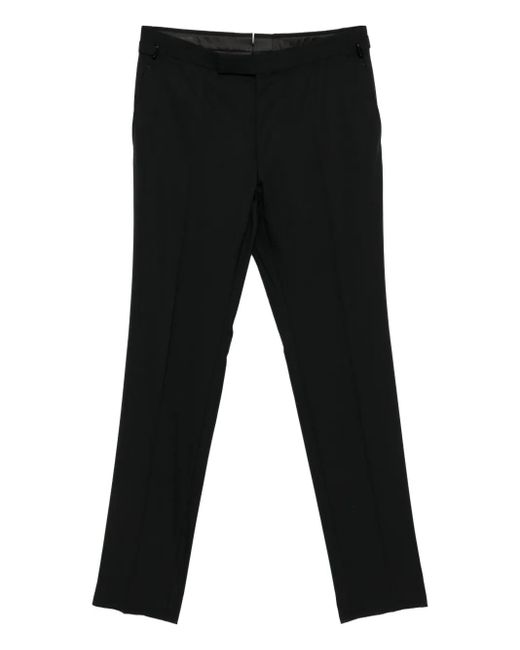 Tom Ford Black Fluid Twill Pant for men