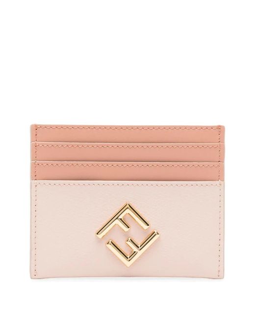 Fendi モノグラム ダイヤモンド カードケース Pink
