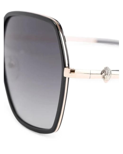 Kurt Geiger Gray London Geometric-Frame Sunglasses