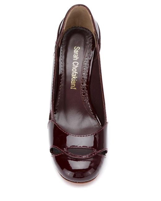 Sarah Chofakian Bruxelas パンプス Red