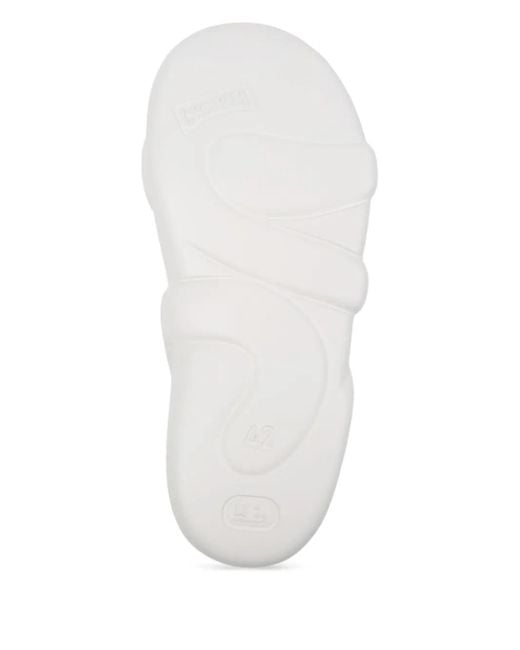 Camper White Kobarah Flat Sandals