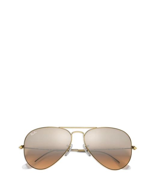Ray-Ban Natural Rb3025L Aviator-Frame Sunglasses