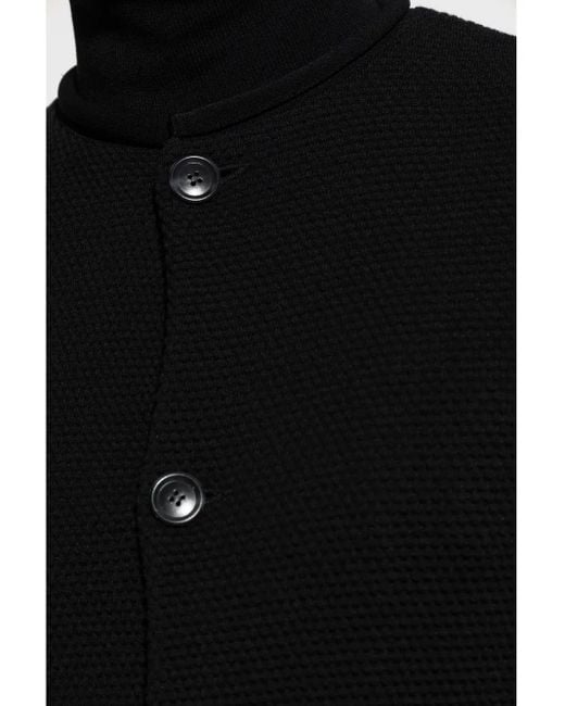 メンズ Giorgio Armani シングルジャケット Black