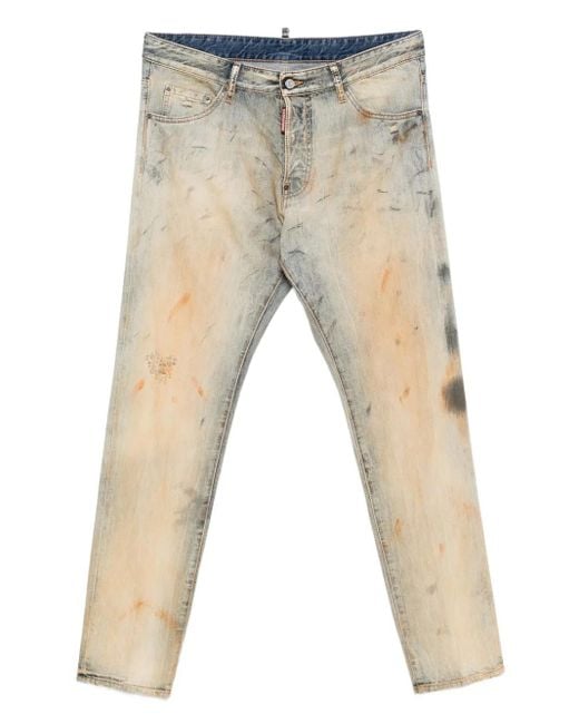Vaqueros Cool Guy con efecto degradado DSquared² de hombre de color Natural