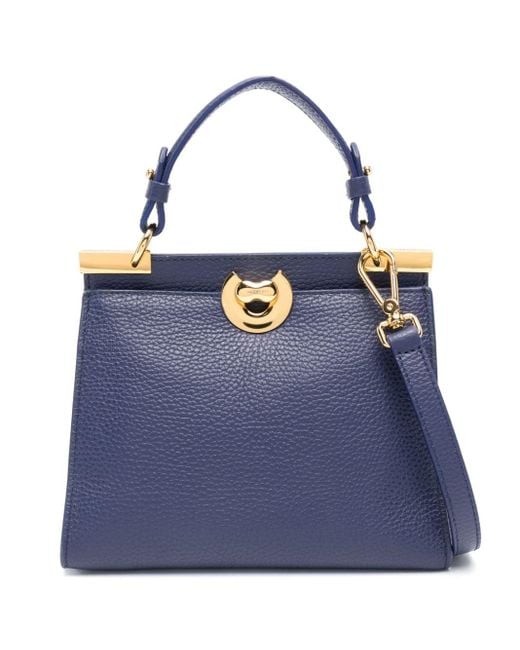 Coccinelle Blue Small Binxie Tote Bag