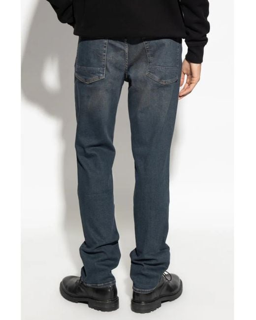 AllSaints Blue Sid Skinny Jeans for men
