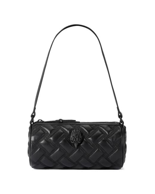 Kurt Geiger Black Small Kensington Quilted Leather Tote Bag