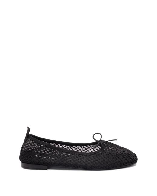 Repetto Black Garance Mesh Ballet Flats