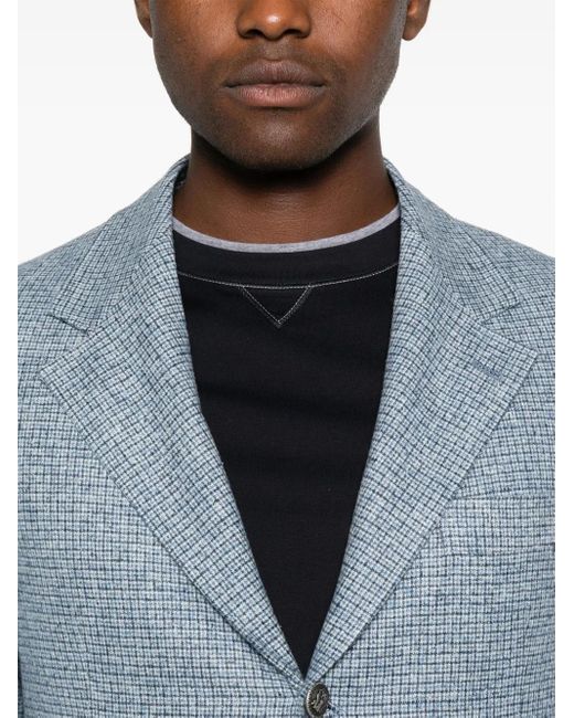 Brunello Cucinelli Blue Suit-Type Jacket for men