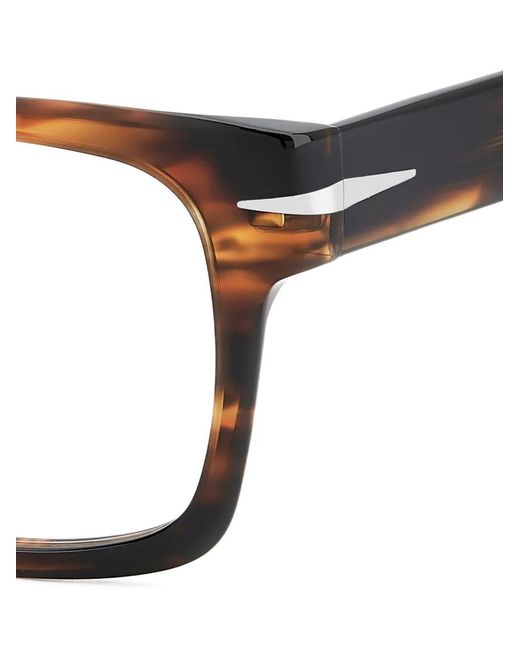 David Beckham Black Square-Frame Glasses