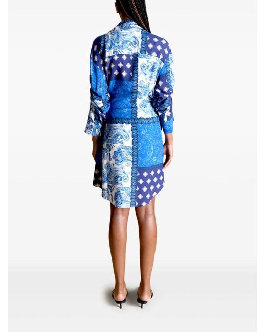 Donde Esteban Blue Midnight Dress